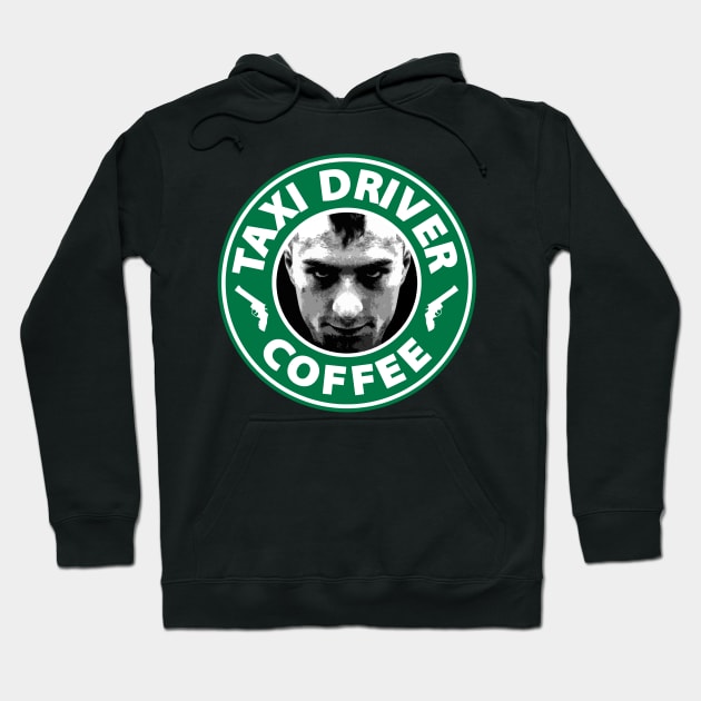 Taxi Driver Coffee Hoodie by TEEVEETEES